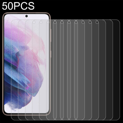 50 PCS 0.26mm 9H 2.5D Tempered Glass Film