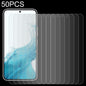 50 PCS 0.26mm 9H 2.5D Tempered Glass Film