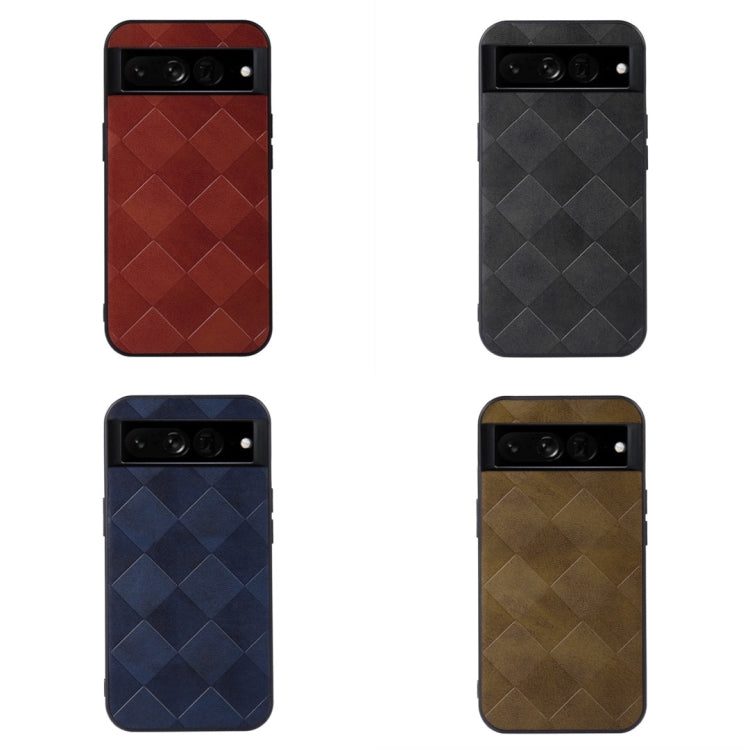 Weave Plaid PU Phone Case