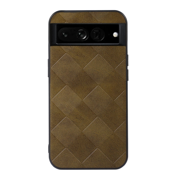 Weave Plaid PU Phone Case