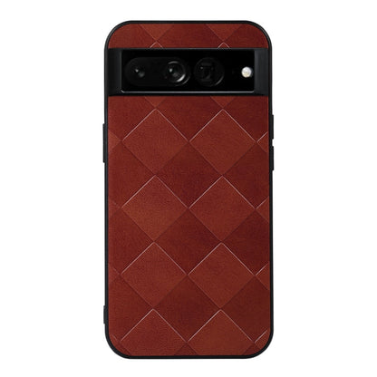 Weave Plaid PU Phone Case