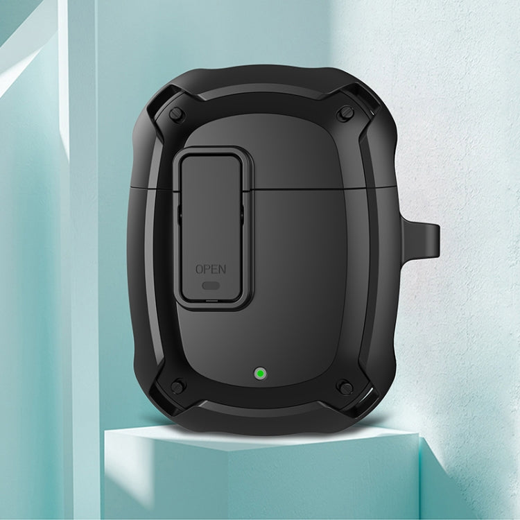 Earphone Protective Case with Switch & Hook, For Google Pixel Buds 2