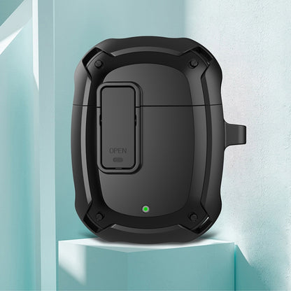 Earphone Protective Case with Switch & Hook, For Google Pixel Buds 2