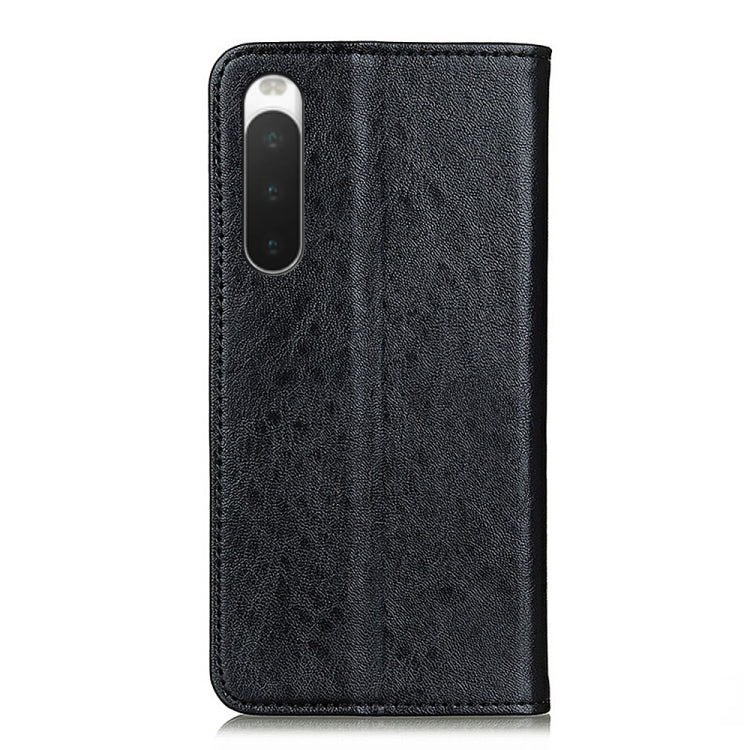 Magnetic Crazy Horse Texture Leather Phone Case