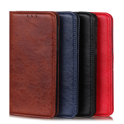 Magnetic Crazy Horse Texture Leather Phone Case