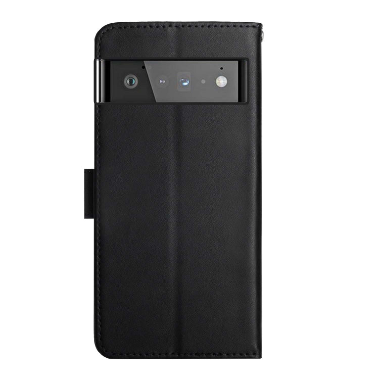 Genuine Leather Fingerprint-proof Horizontal Flip Phone Case, For Google Pixel 6, For Google Pixel 6 Pro, For Google Pixel 7 Pro, For Google Pixel 7, For Google Xperia 6, For Google Pixel 6a
