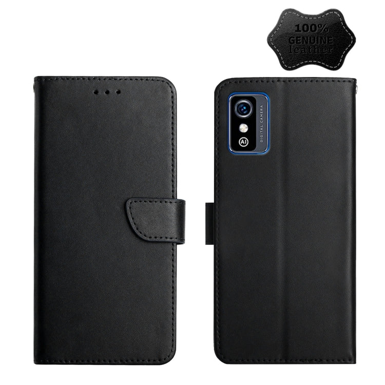 Genuine Leather Fingerprint-proof Horizontal Flip Phone Case, For ZTE Blade L9, For ZTE Blade A31, For ZTE Blade A51, For ZTE Blade A71, For ZTE Blade V30, For ZTE Blade V40 Pro, For ZTE Libero 5G II, For ZTE Axon 20, For ZTE Axon 30, For ZTE Blade L21...