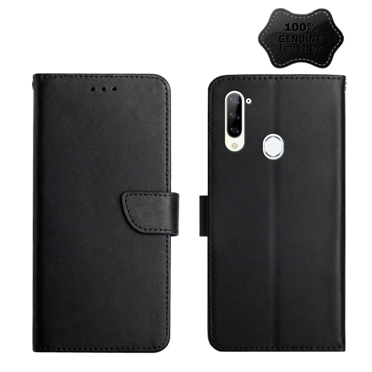 Genuine Leather Fingerprint-proof Horizontal Flip Phone Case, For ZTE Blade L9, For ZTE Blade A31, For ZTE Blade A51, For ZTE Blade A71, For ZTE Blade V30, For ZTE Blade V40 Pro, For ZTE Libero 5G II, For ZTE Axon 20, For ZTE Axon 30, For ZTE Blade L21...