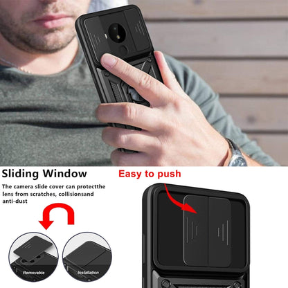 Sliding Camera Cover Design TPU+PC Phone Case, For Nokia C30, For Nokia G10 / G20, For OPPO Realme 9i/A36