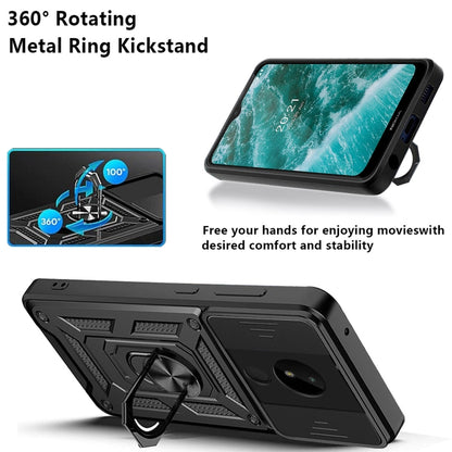 Sliding Camera Cover Design TPU+PC Phone Case, For Nokia C30, For Nokia G10 / G20, For OPPO Realme 9i/A36