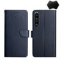 Genuine Leather Fingerprint-proof Flip Phone Case