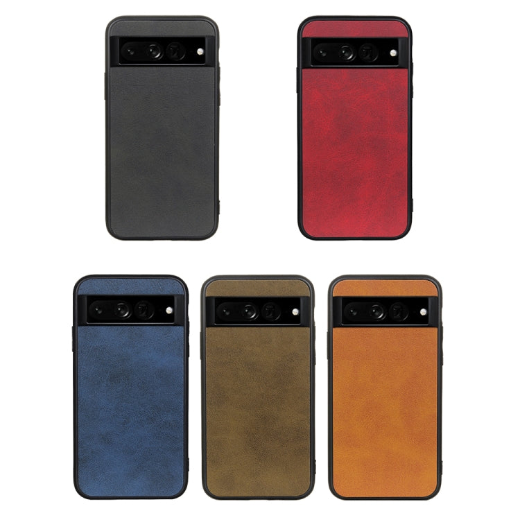 Accurate Hole Two-color Calf Texture PU Phone Case