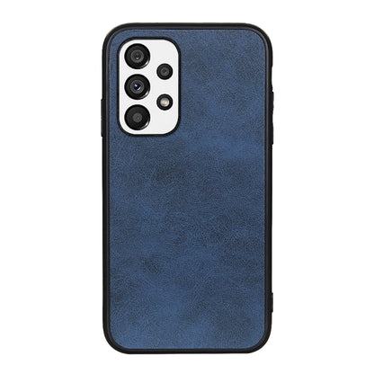 Accurate Hole Two-color Calf Texture PU Phone Case