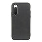 Two-color Cowhide Texture PU Shockproof Phone Case