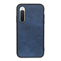 Two-color Cowhide Texture PU Shockproof Phone Case