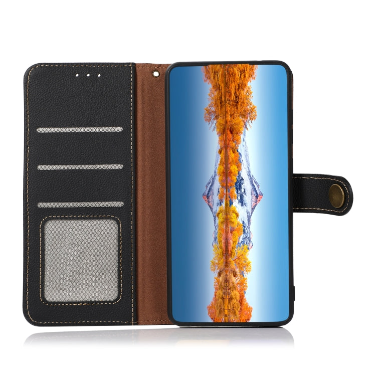 KHAZNEH Custer Genuine Leather RFID Phone Case