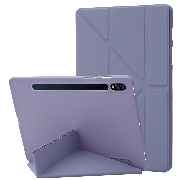 Deformation Silicone Leather Tablet Case