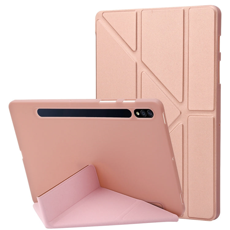 Deformation Silicone Leather Tablet Case