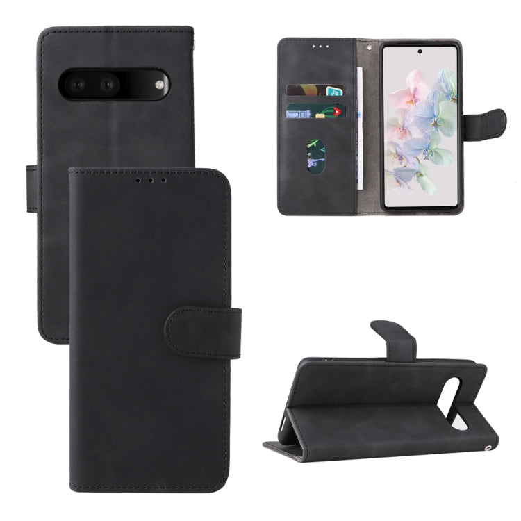 Skin Feel Magnetic Flip Leather Phone Case