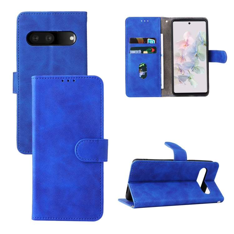 Skin Feel Magnetic Flip Leather Phone Case