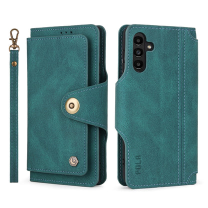 POLA 9 Card-slot Oil Side Leather Phone Case