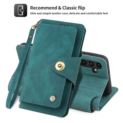 POLA 9 Card-slot Oil Side Leather Phone Case