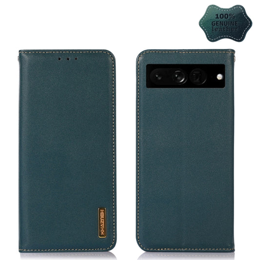 KHAZNEH Nappa Top Layer Cowhide Leather Phone Case, For Google Pixel 7 Pro 5G, For Google Pixel 7 5G
