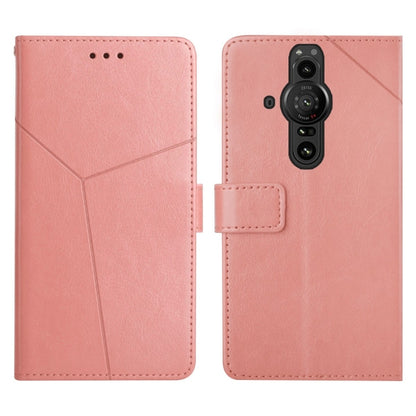 Y Stitching Horizontal Flip Leather Phone Case