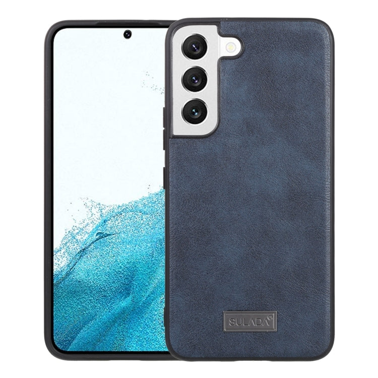SULADA Shockproof TPU + Handmade Leather Phone Case