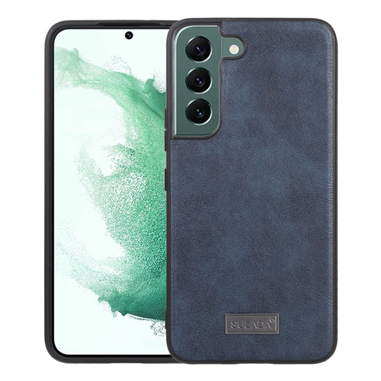 SULADA Shockproof TPU + Handmade Leather Phone Case