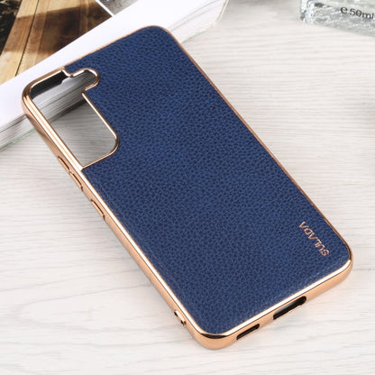 SULADA Shockproof TPU + Handmade Leather Phone Case