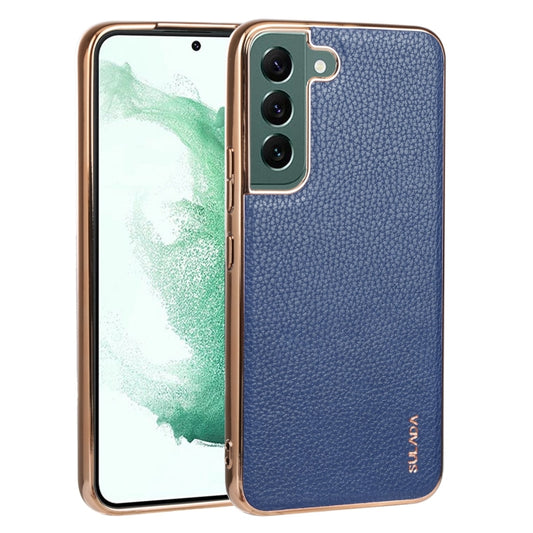 SULADA Shockproof TPU + Handmade Leather Phone Case