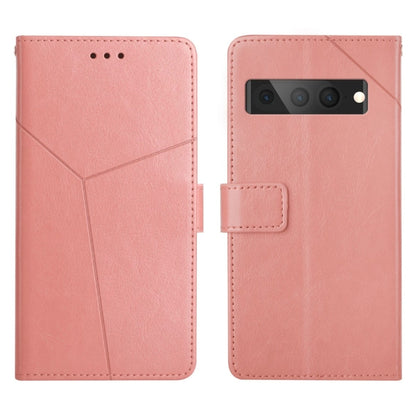 Y Stitching Horizontal Flip Leather Phone Case