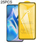 25 PCS 9D Full Glue Screen Tempered Glass Film, For OnePlus Ace / 10T / Ace Pro / 10R 150W(25 PCS), For Huawei nova Y70 Plus / nova Y70(25 PCS)