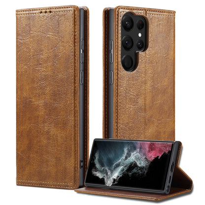 Vintage Bark Texture Wallet Leather Phone Case