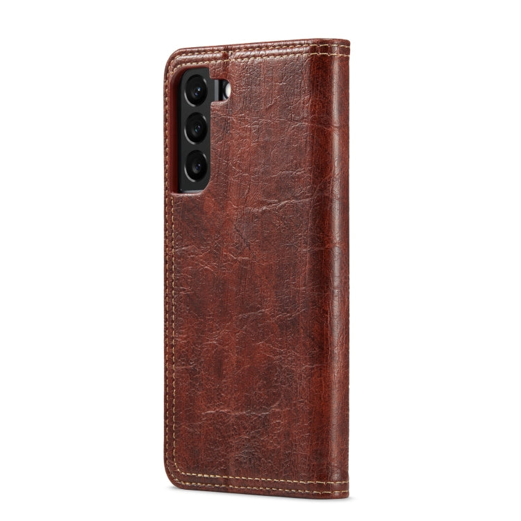 Vintage Bark Texture Wallet Leather Phone Case