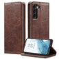 Vintage Bark Texture Wallet Leather Phone Case