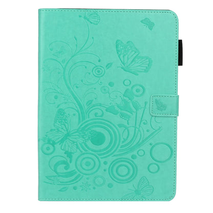 Embossed Butterfly Pattern Smart Leather Tablet Case