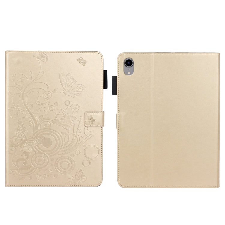 Embossed Butterfly Pattern Smart Leather Tablet Case