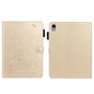 Embossed Butterfly Pattern Smart Leather Tablet Case