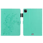 Embossed Plum Bossom Pattern Smart Leather Tablet Case, For iPad Pro 11 inch 2020 / 2018, For iPad mini 2024 / mini 6