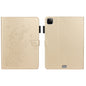 Embossed Plum Bossom Pattern Smart Leather Tablet Case, For iPad Pro 11 inch 2020 / 2018, For iPad mini 2024 / mini 6