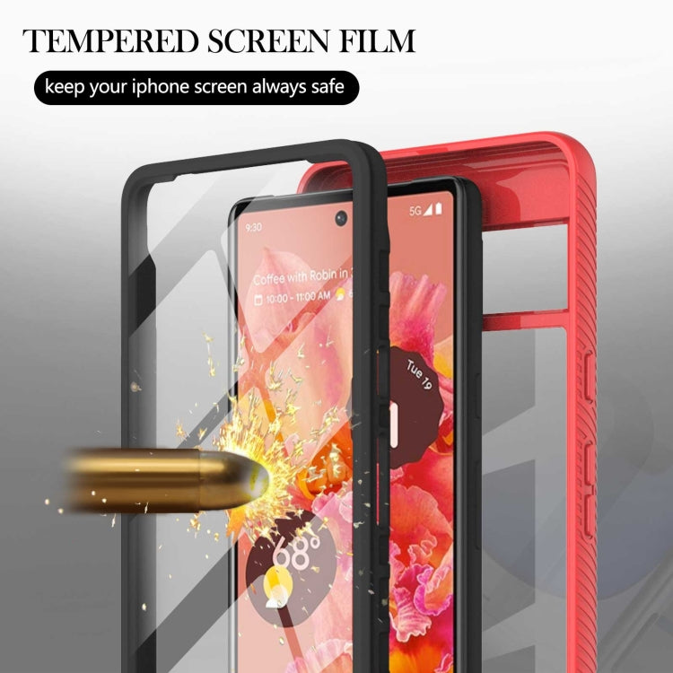 Starry Sky Solid Color Series PC + TPU Phone Case with PET Film