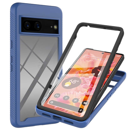 Starry Sky Solid Color Series PC + TPU Phone Case with PET Film