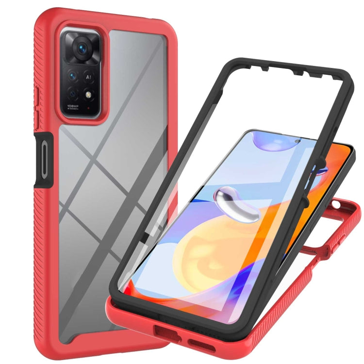 Starry Sky Solid Color Series PC + TPU Phone Case with PET Film
