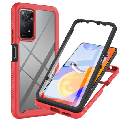 Starry Sky Solid Color Series PC + TPU Phone Case with PET Film