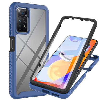 Starry Sky Solid Color Series PC + TPU Phone Case with PET Film