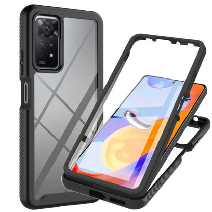 Starry Sky Solid Color Series PC + TPU Phone Case with PET Film