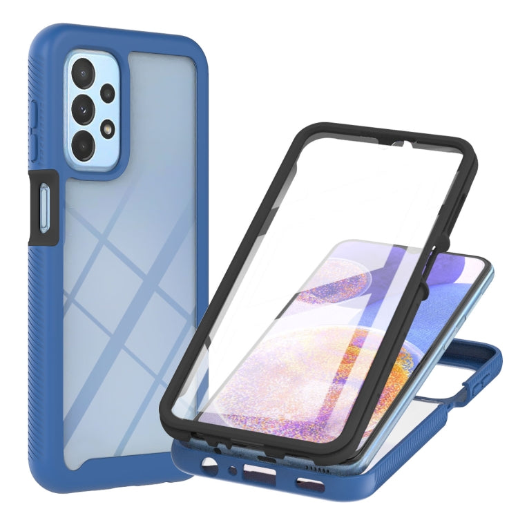 Starry Sky Solid Color Series PC + TPU Phone Case with PET Film