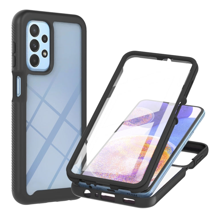 Starry Sky Solid Color Series PC + TPU Phone Case with PET Film